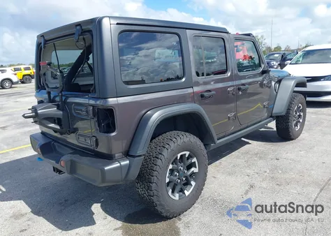 2024 Jeep Wrangler 4Xe Rubicon 4Xe из США, поврежденный, VIN 1C4RJXR6XRW240302